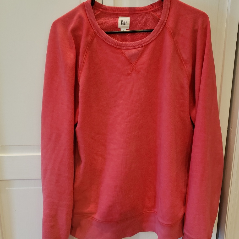Gap Red Pastel Sweatshirt